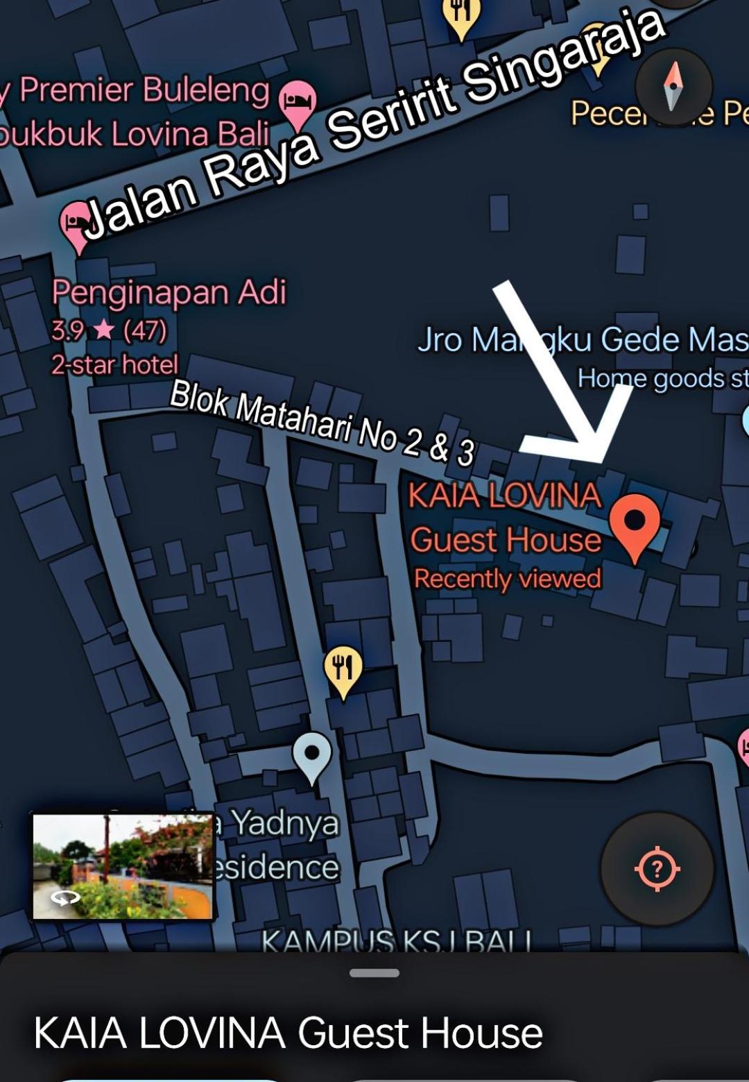 Kaia Lovina Guest House Ngoại thất bức ảnh